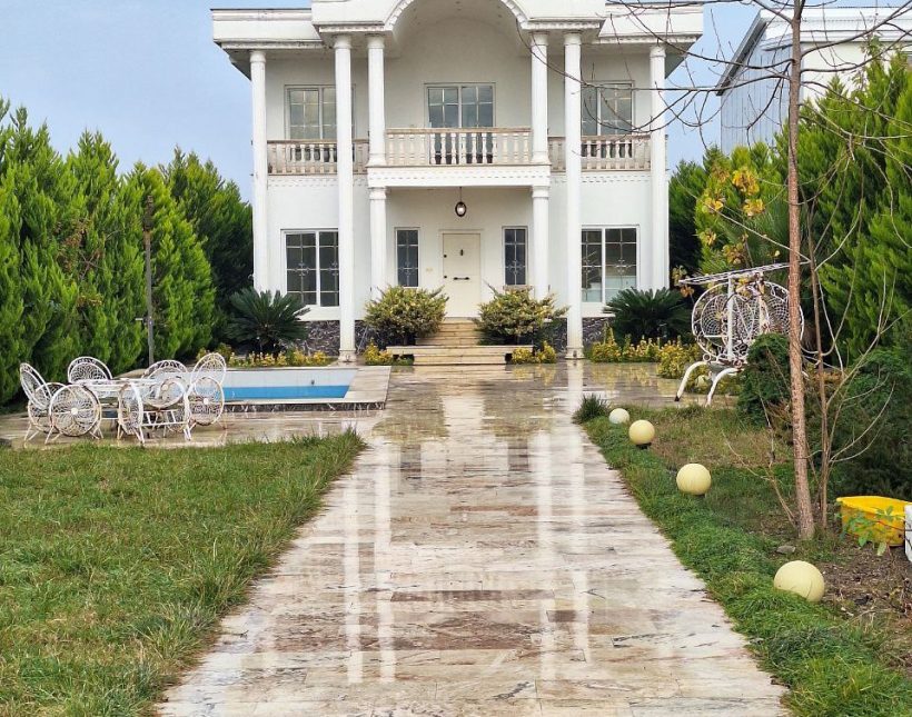 فروش کاخ ویلای ۱۰۰۰ متری چهارخواب شهرک تکمیل ساخت سند دار | ۱۰۰۰ متر