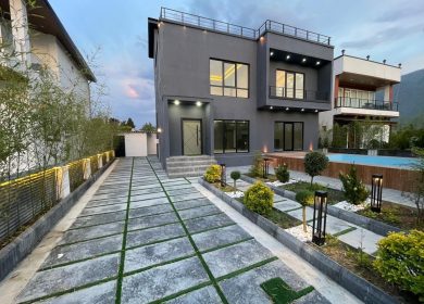 خرید ویلا دوبلکس روف گاردن استخر 4 فصل شهرک برند لوکس مدارک تکمیل | 380 متر