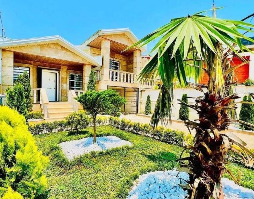 خرید ویلا نما سنگ ۳۰۰ متری قطعه یک جنگل | ۳۰۰ متر