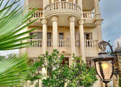 خرید ویلا باغ لاکچری 550 متر بنا استخر دار سعادت آباد | 360 متر