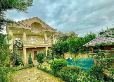 خرید ویلا دوبلکس نما سنگ لوکیشن عالی | ۳۲۰ متر
