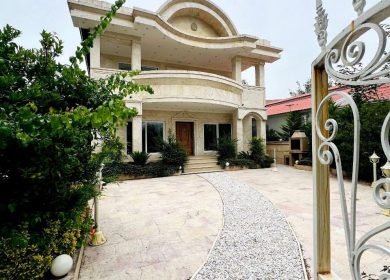 خرید ویلا نما سنگ مبله با جکوزی داخلی | ۳۳۰ متر