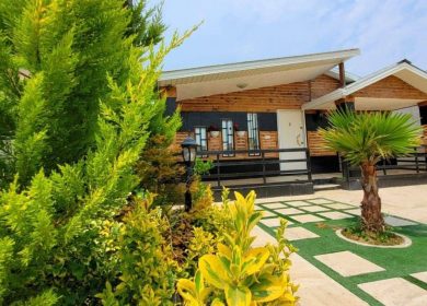 خرید ویلا با نما خاص ۲۰۰ متر زمین | ۲۰۰ متر