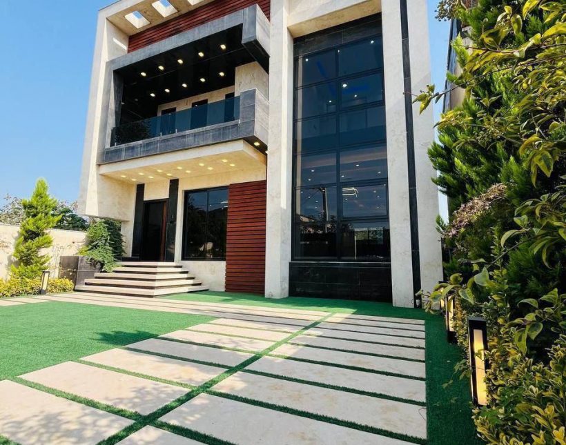 خرید ویلا هوشمند ۲۳۰ متر زمین با متریال درجه یک | ۲۳۰ متر