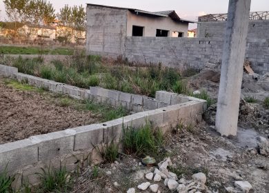 فروش زمین داخل خیابان ۶ متری ۳ کنتور روی ملک | ۱۵۷ متر