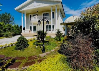 خرید ویلا باغ نما رومی استخر دار فول فرنیش شهرک برند جنگلی | ۴۰۰ متر