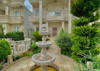 خرید ویلا نما سنگ ۳۳۰ متر زمین | ۳۳۰ متر