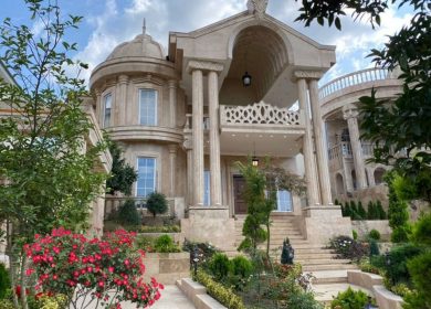 خرید ویلا کاخ 650 متر زمین منطقه سرسبز شهرکی | 650 متر