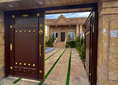 خرید ویلا نما سنگ ۲۰۰ متر زمین | ۲۰۰ متر