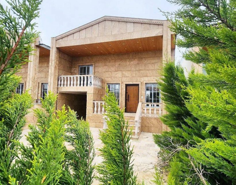 خرید ویلا نما سنگ با ۲۰۰متر زمین | ۲۰۰ متر