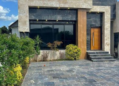 خرید ویلا نما سنگ با ۲۰۰ متر زمین | ۲۰۰ متر