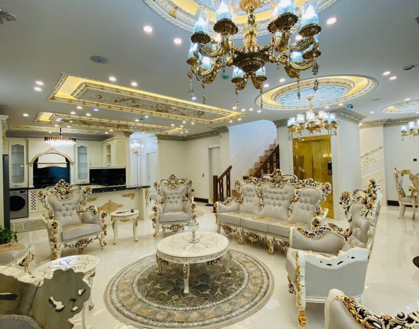 فروش کاخ ویلا 450 متری مهندسی ساز بالا دست جاده | 350 متر