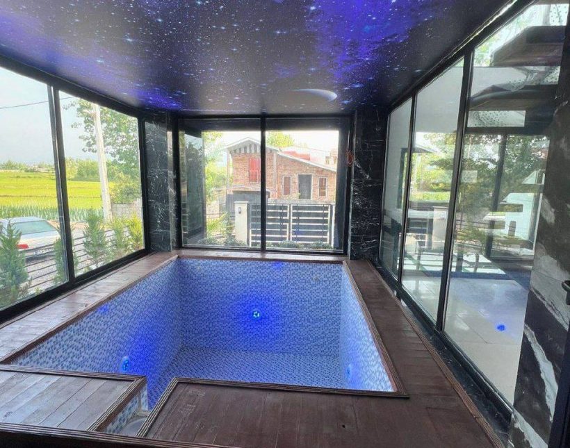 خرید ویلا استخر داخلی با ۳۰۰ متر زمین | ۳۰۰ متر