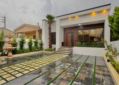 خرید ویلا مدرن با ۲۳۰ متر زمین سند دار | ۲۳۰ متر