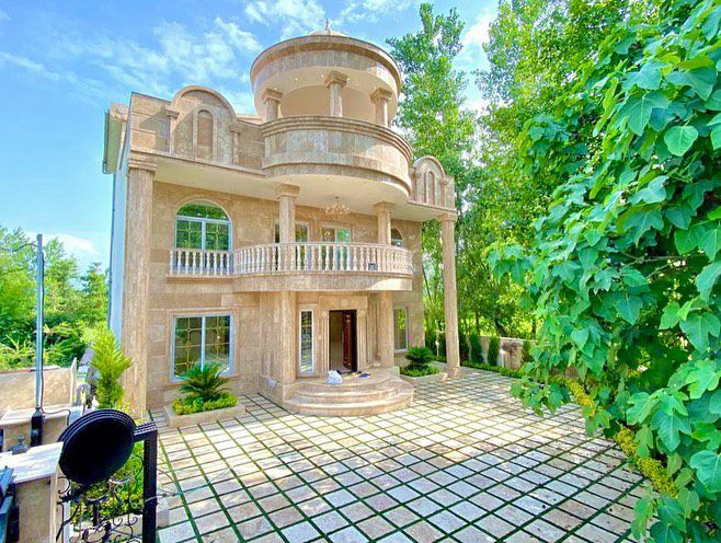 فروش کاخ ویلای زیبای سلطنتی معاوضه با خودرو مدارک تکمیل | 500 متر