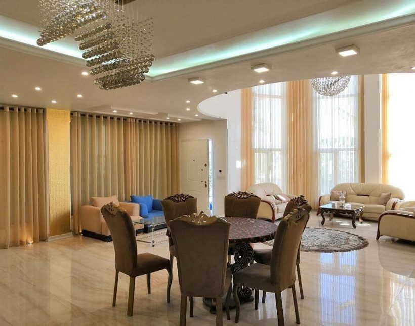 فروش کاخ ویلای 360 درجه نما هرمی استخردار مبله | 600 متر