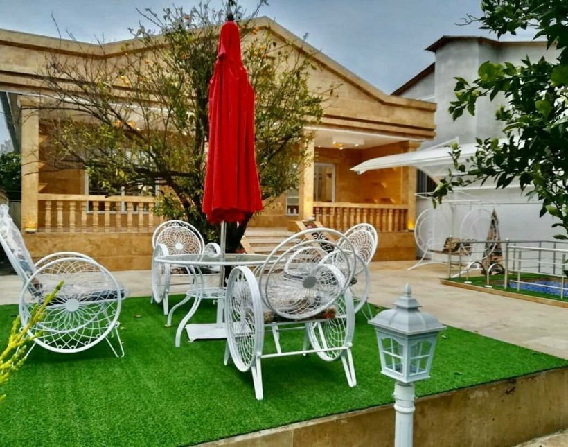 خرید ویلا فلت نقلی زیبای استخردار داخل شهرک | 330 متر