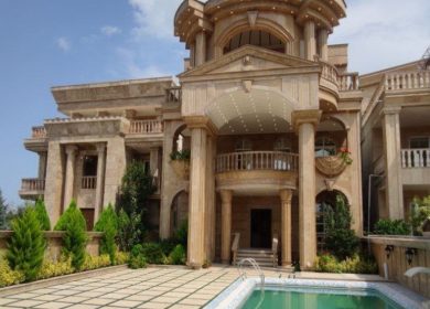 خرید ویلا کاخ در چمستان با ۴۵۰ متر زمین | ۴۵۰ متر