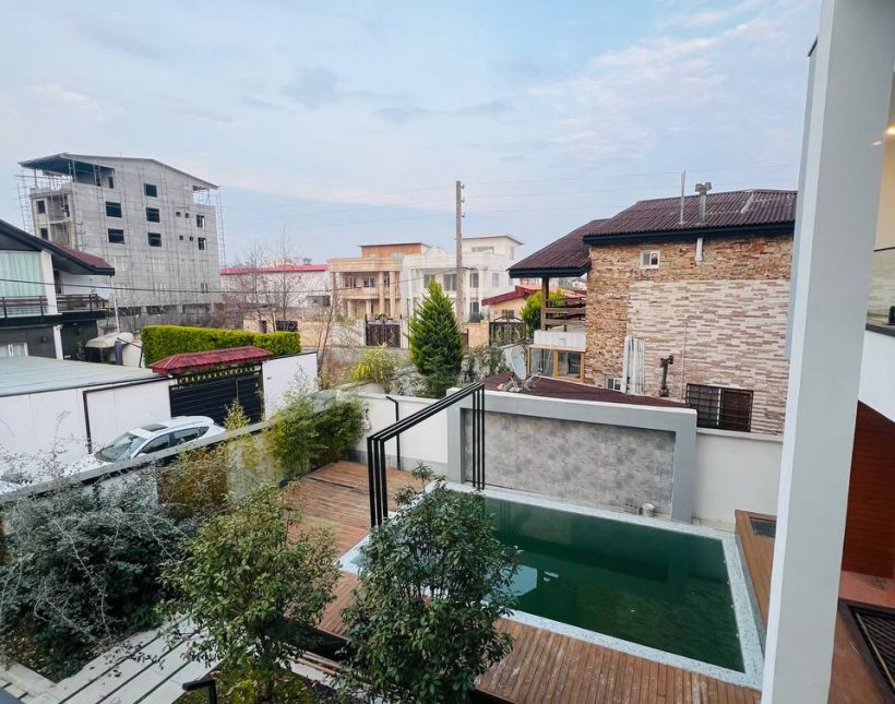 خرید ویلا نوشهر سیسنگان فول سند تک برگ استخر دار | 500 متر