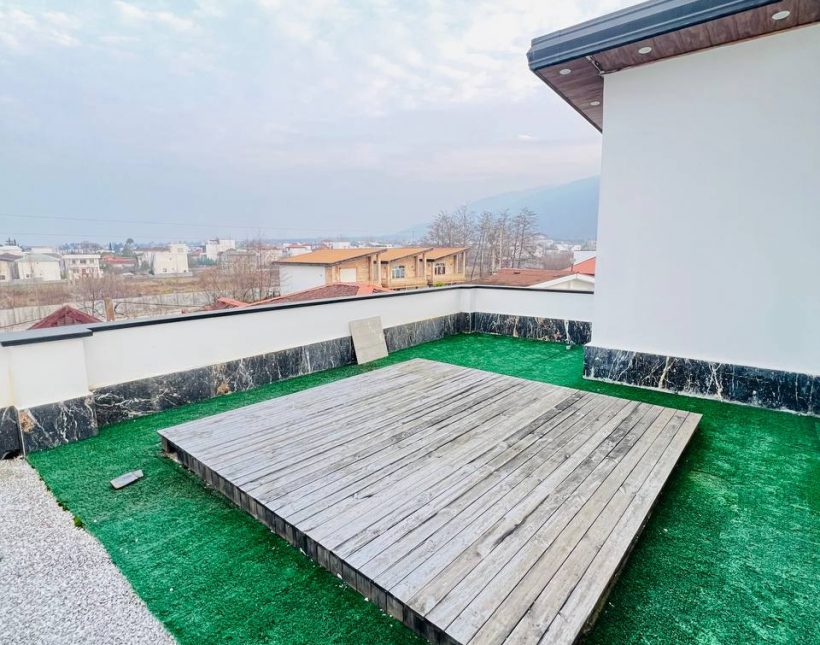 خرید ویلا نوشهر سیسنگان فول سند تک برگ استخر دار | 500 متر