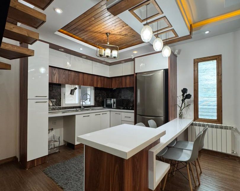 خرید ویلا دوبلکس نما مدرن فول فرنیش 205 متری الیمالات نور | 205 متر