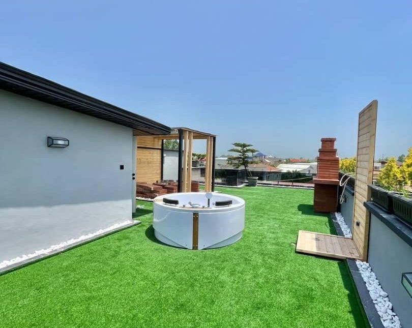 خرید ویلا دوبلکس نما مدرن با جکوزی 220 متری جاده کلوده چمستان | 220 متر