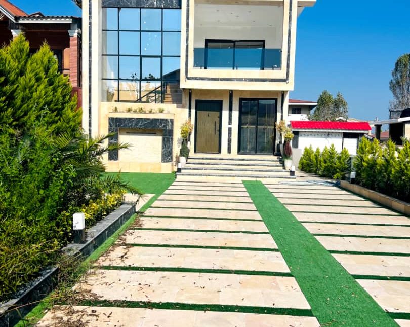 خرید ویلا دوبلکس نمامدرن استخردار 370 متری نعمت آباد چمستان | 370 متر