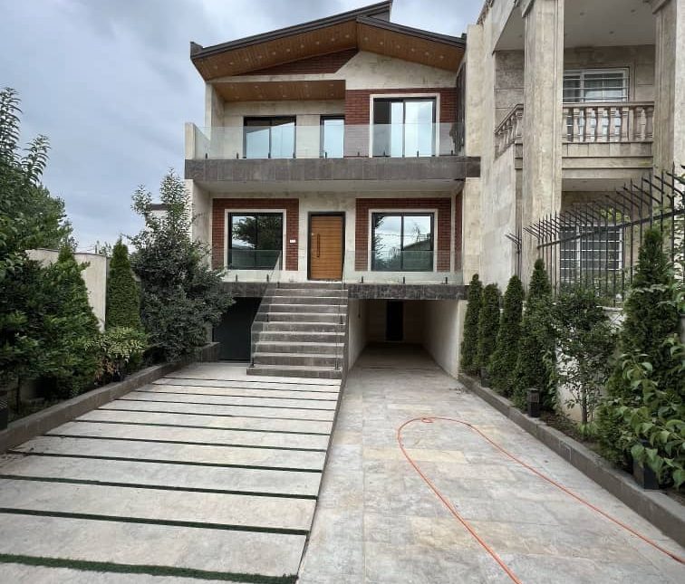 خرید ویلا دوبلکس نما مدرن استخر دار 260 متری امیر آباد چمستان | 260 متر