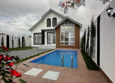 خرید ویلا فلت نما انگلیسی و استخردار چمستان | 220 متر