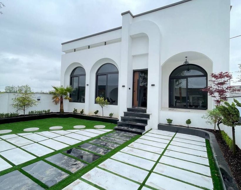 خرید ویلا با نما خاص ۲۲۷ متر زمین | ۲۲۷ متر