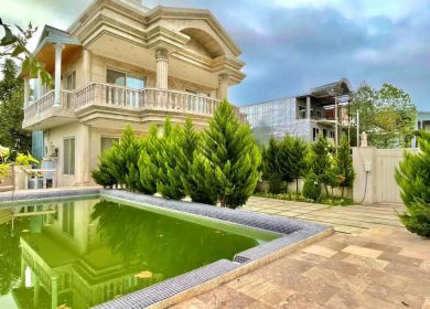 خرید کاخ ویلای ۴۰۰ متری با استخر روباز و در سعادت آباد | ۴۰۰ متر