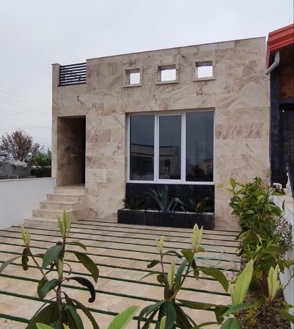 خرید ویلا نما سنگ ۱۵۰ متر زمین | ۱۵۰ متر