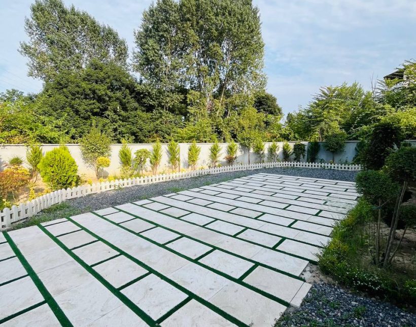 خرید باغ نما آجری سند تک برگ دو خوابه بهدشت چمستان | ۳۰۰ متر