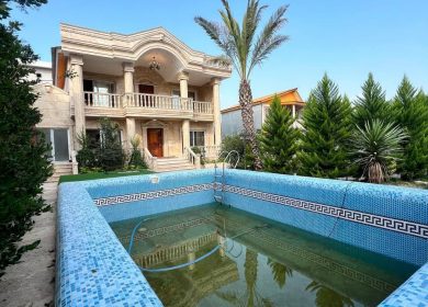 خرید ویلا باغ در امیر آباد چمستان ۴۵۰ متر زمین | ۴۵۰ متر