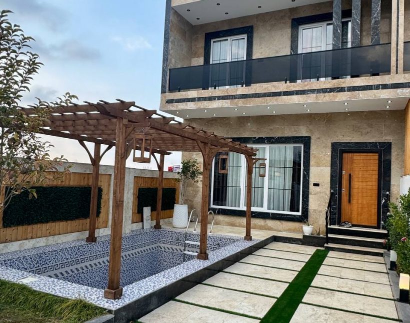 خرید ویلا ۲۰۰ متری سه خوابه سند تک برگ جنگلی بهدشت چمستان | ۲۰۰ متر