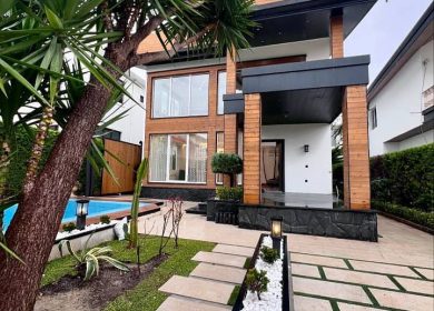 خرید ویلای مدرن شهرکی با استخر در گنجیاب نور | ۳۰۰ متر