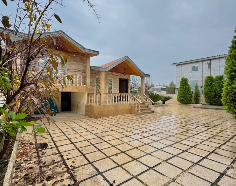 خرید باغ ویلا ۴۰۰ متری سند تک برگ اقساطی آهودشت چمستان | ۴۰۰ متر