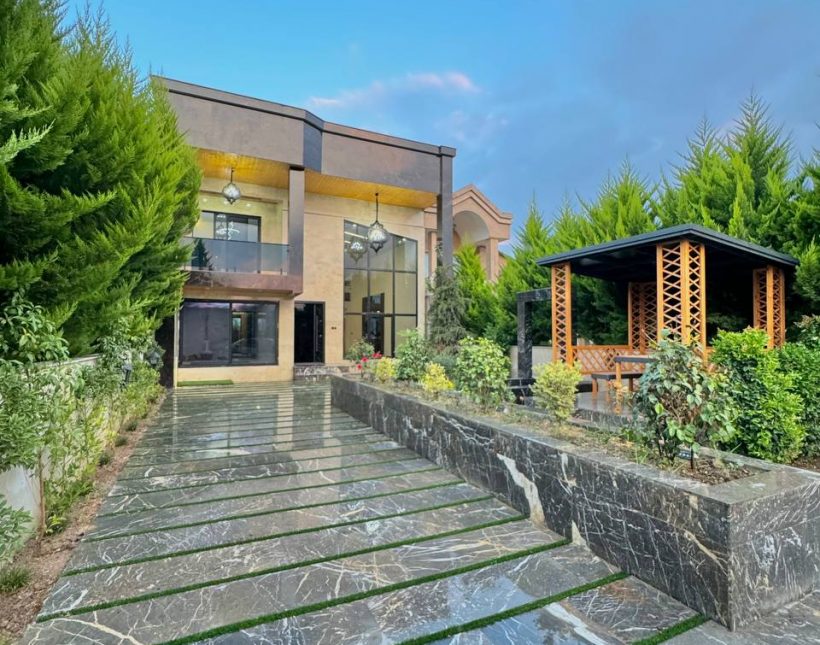 خرید ویلا سند تک برگ ۳۰۰ متری مازندران جنگلی همصفا چمستان | ۳۰ متر