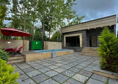 خرید ویلا آپادانا چمستان ۴۰۰ متری استخر دار جنگلی | ۴۰۰ متر