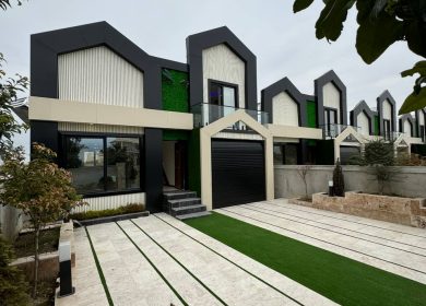 خرید ویلا نیم پیلوت پارکینگ دار نما سوئیسی بهدشت چمستان | ۲۵۰ متر