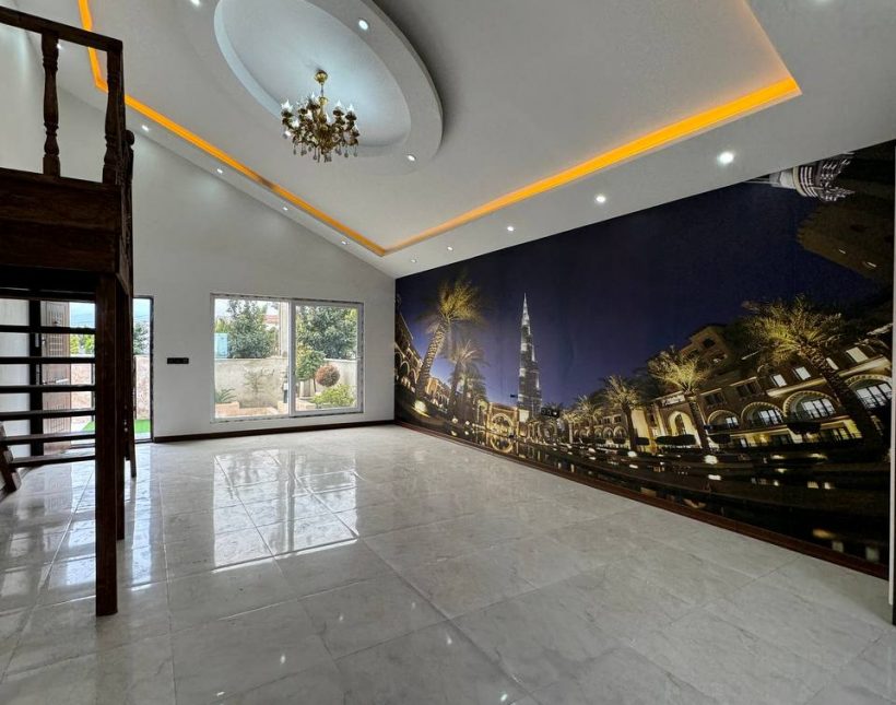 خرید ویلا نیم پیلوت پارکینگ دار نما سوئیسی بهدشت چمستان | ۲۵۰ متر