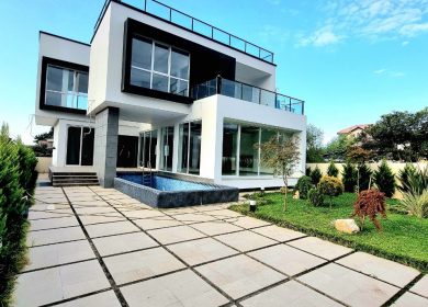 خرید ویلا در نور ۴۳۰ متر زمین فول امکانات | ۴۳۰ متر