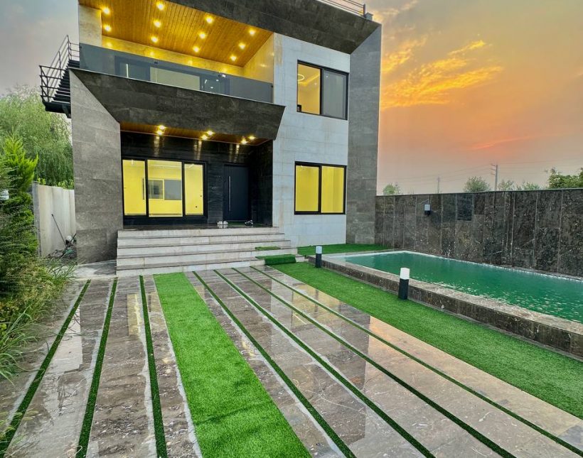 خرید ویلا منطقه همصفا چمستان دارای سند عرصه و اعیان | ۲۵۰ متر