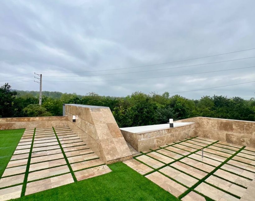 خرید ویلا فلت روف دار اقساطی چمستان | ۲۳۲ متر