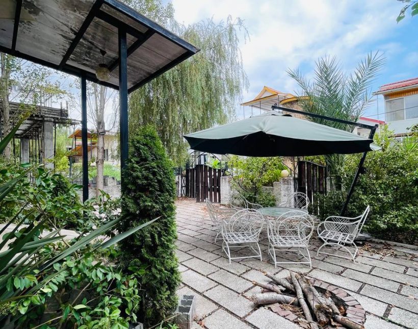 فروش فوری ویلا باغ ۲۲۰ متری مبله کامل بهدشت چمستان | ۲۲۰ متر