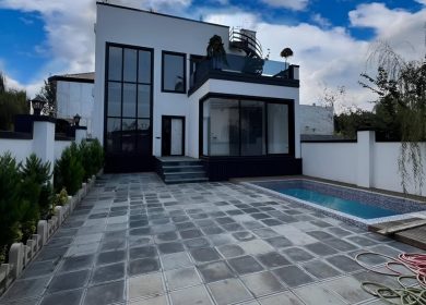خرید ویلای تریبلکس شهرکی با استخر روباز در الیمالات نور | ۳۰۰ متر