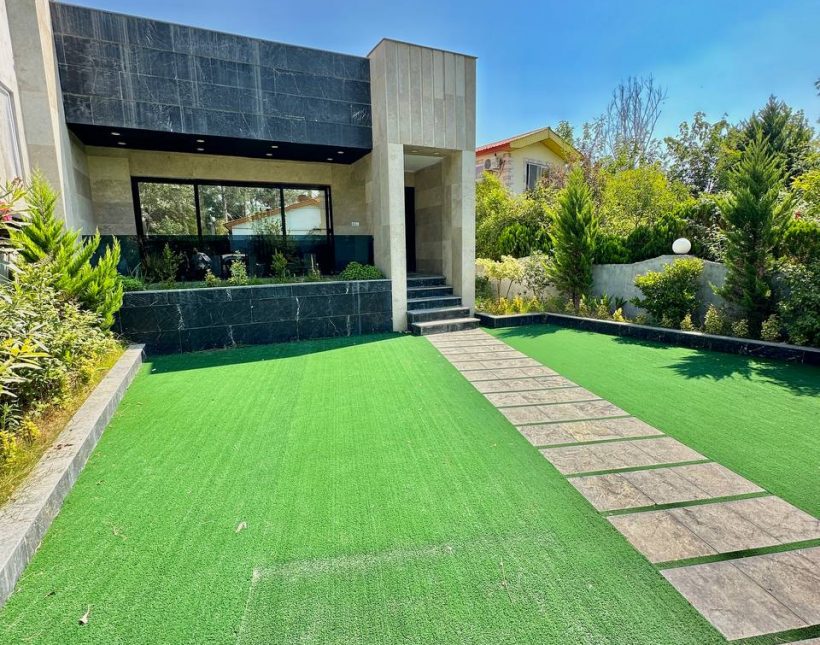 خرید ویلا چسبیده به دریاچه اقساطی سالده چمستان | ۲۶۰ متر