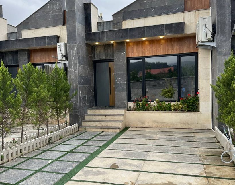 خرید ویلا فلت ۲۰۰ متری روف دار مبله کامل بهدشت چمستان | ۲۰۰ متر