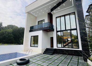 خرید ویلای تریبلکس مدرن با استخر در چمستان سعادت‌آباد | ۳۰۰ متر