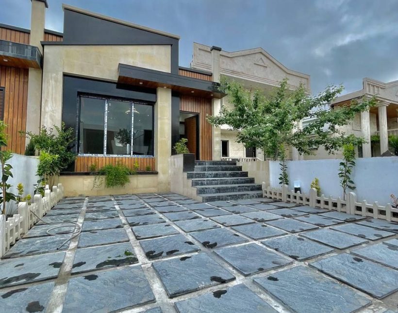 خرید ویلا نقلی داخل شهرک با اقساط بلندمدت در روستای اناده | 170 متر